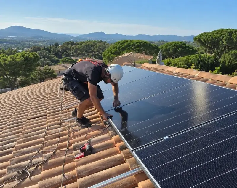 Installateur panneaux solaires Mégevette — pose photovoltaïque sur toiture