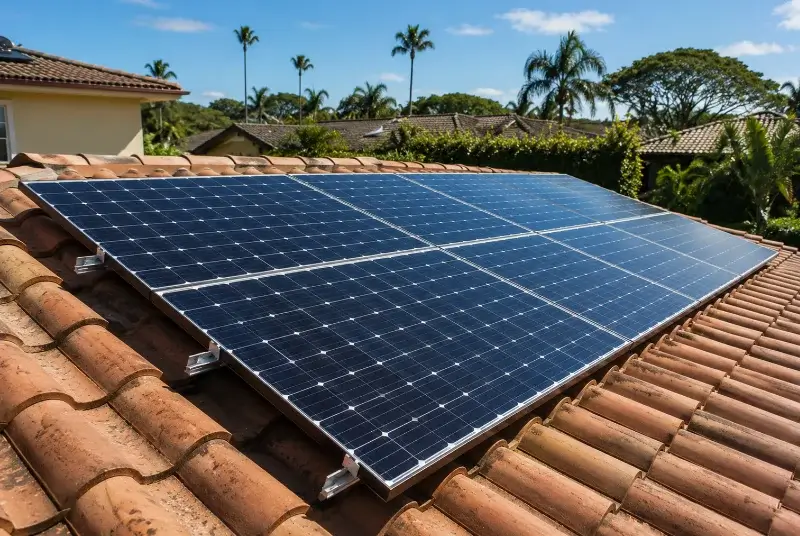 Installation de panneaux solaires à Mégevette